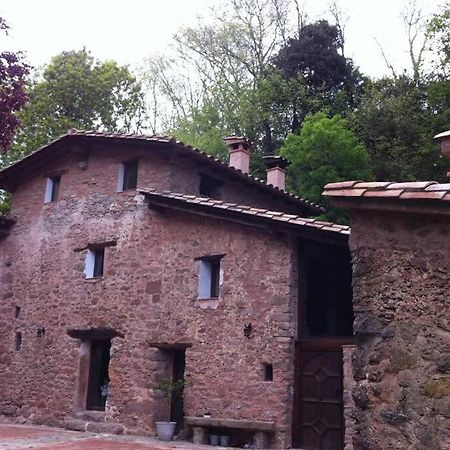 La Badenca. Masia Catalana Del S. XVII Riudaura Extérieur photo
